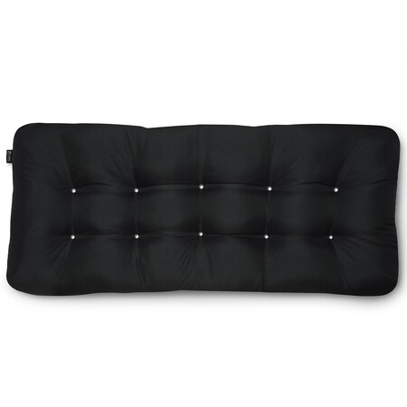 Classic Accessories Indoor/Outdoor Bench Cushion, 48 x 18 x 5", Black 62-196-010401-EC